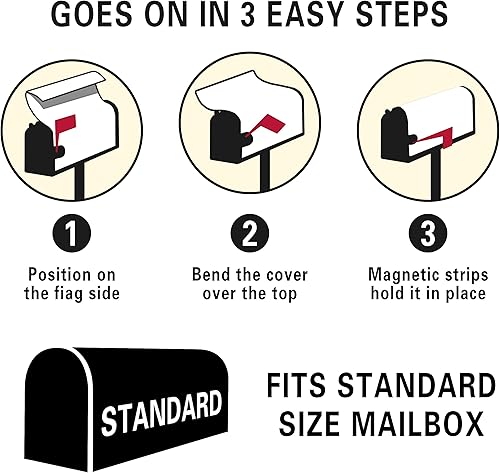 Miniatura 7 de Funda para buzón de gato de primavera y verano de 21 x 18 pulgadas, fundas de buzón de Hello Sunshine, para primavera y verano, magnéticas,