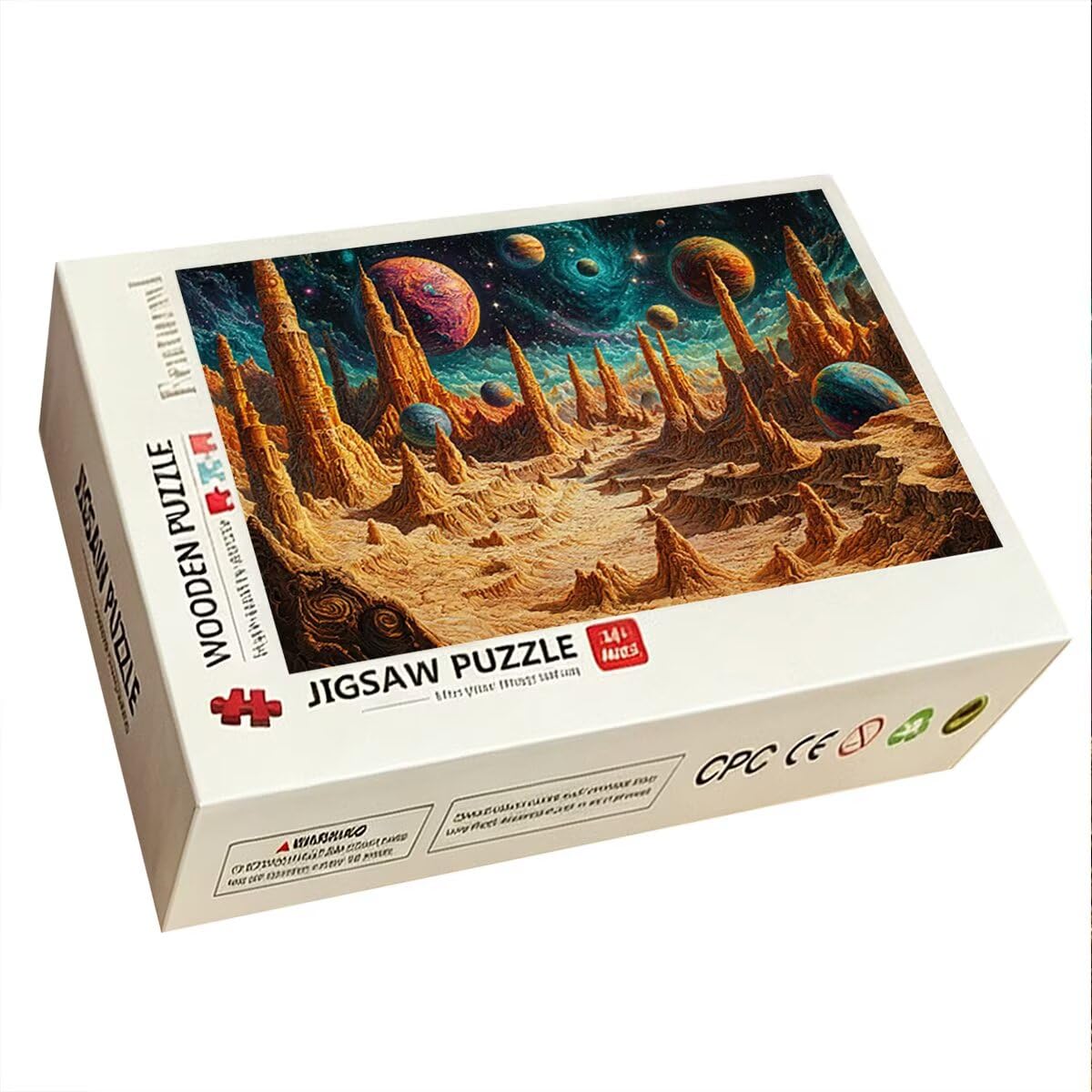 Puzzle 1000 Pezzi, Puzzle Pianeta, Legno Pezzi, Regalo Donna Uomo -11495