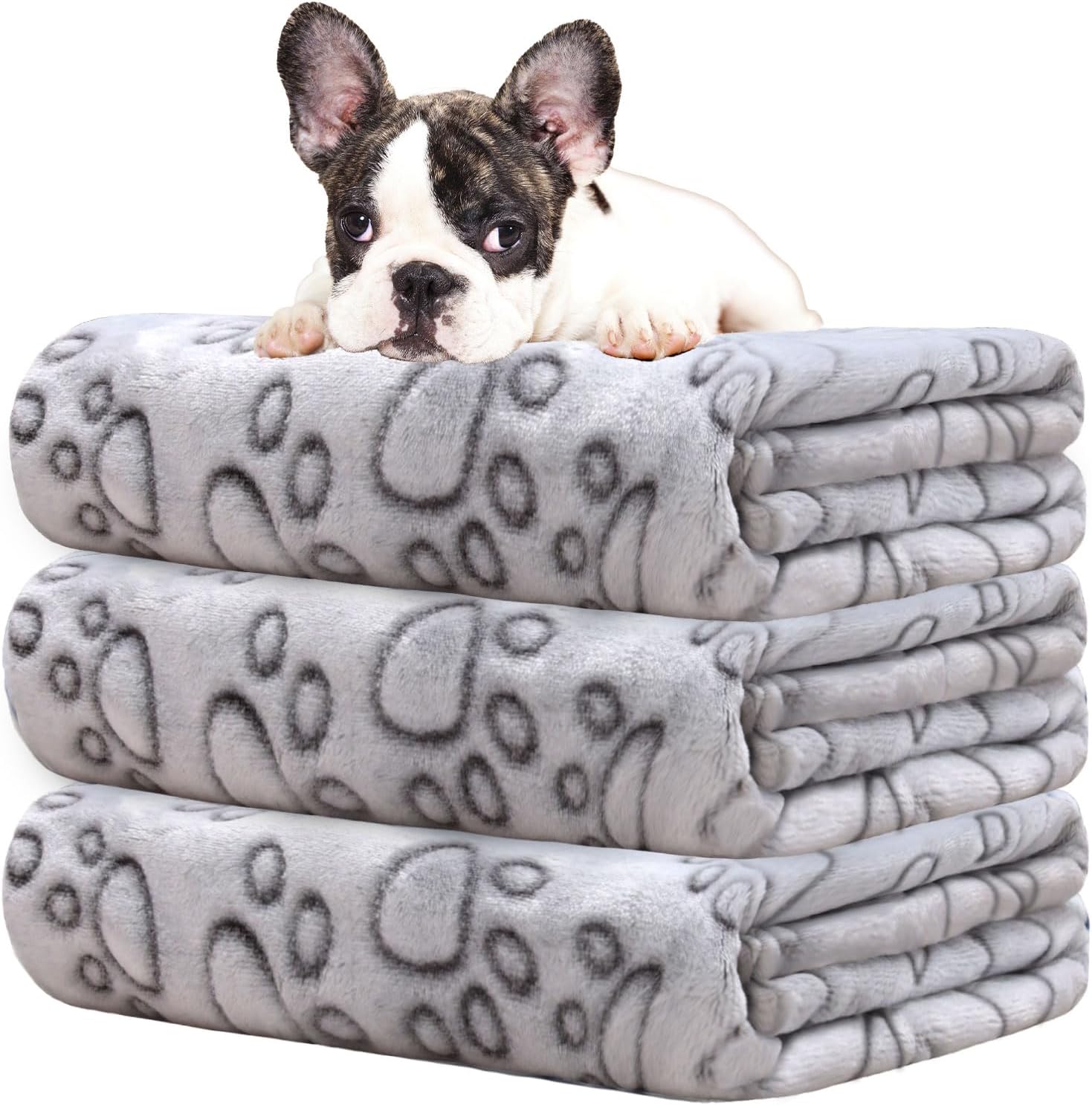 Rezutan Dog Blankets, Puppy Blankets, Dog Blankets Washable, Flannel