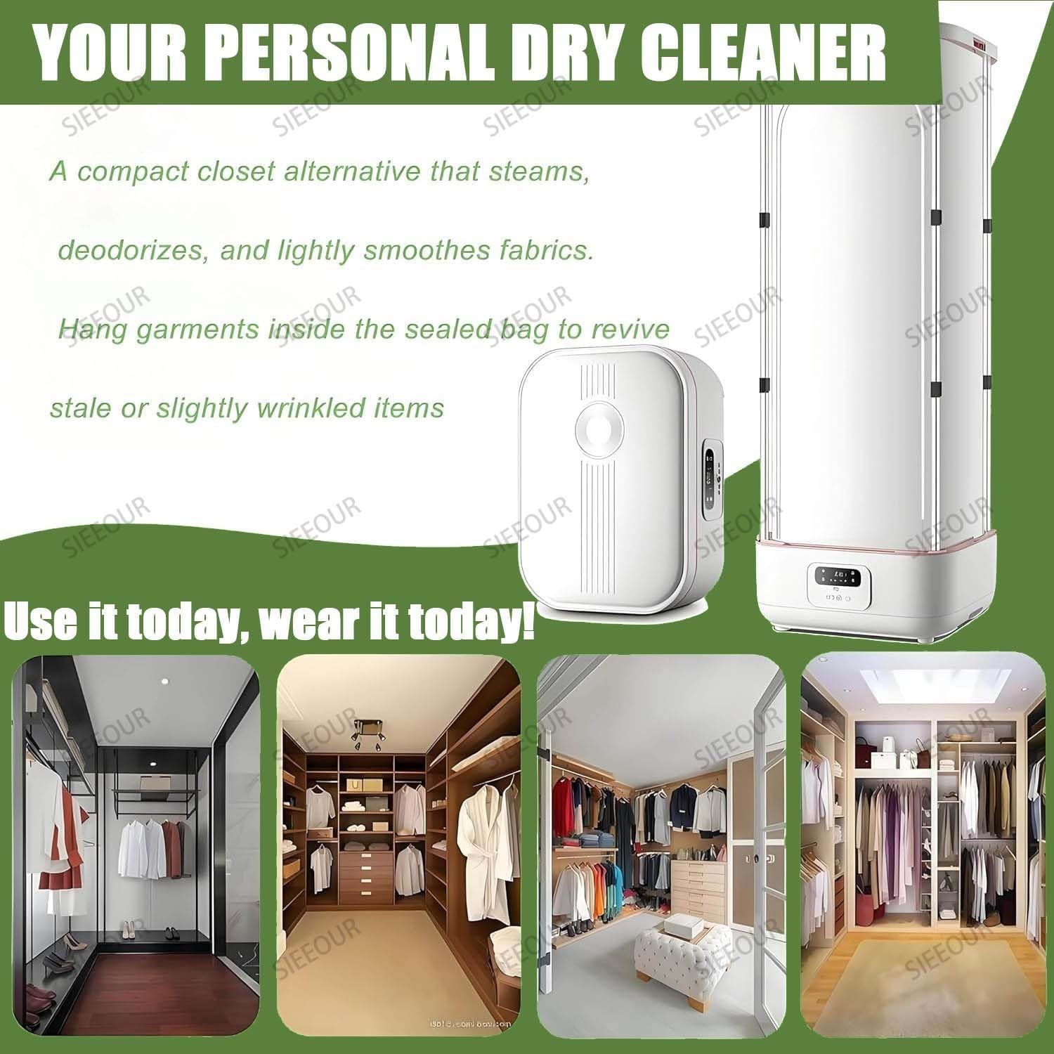 Smart Clothes Dryer & Foldable Steam Iron,900w Automatic Clothing Care Machine, Wireless Garment Steamer With Remote Control For Portable Fabric Steaming And Rapid Drying