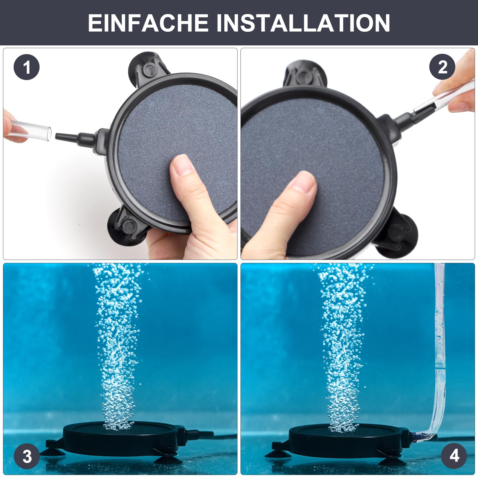 Luftstein Für Teich Aquarium Luftstein Set 2 Stück