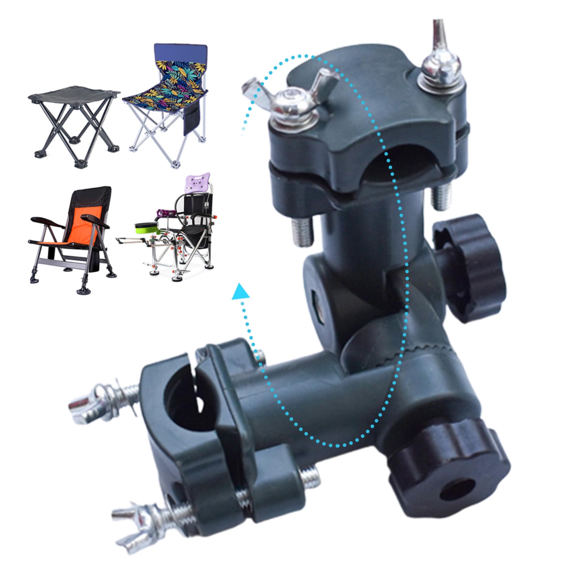 Porte Parapluie Vientiane Support Canne à Pêche Plastique Ajustable