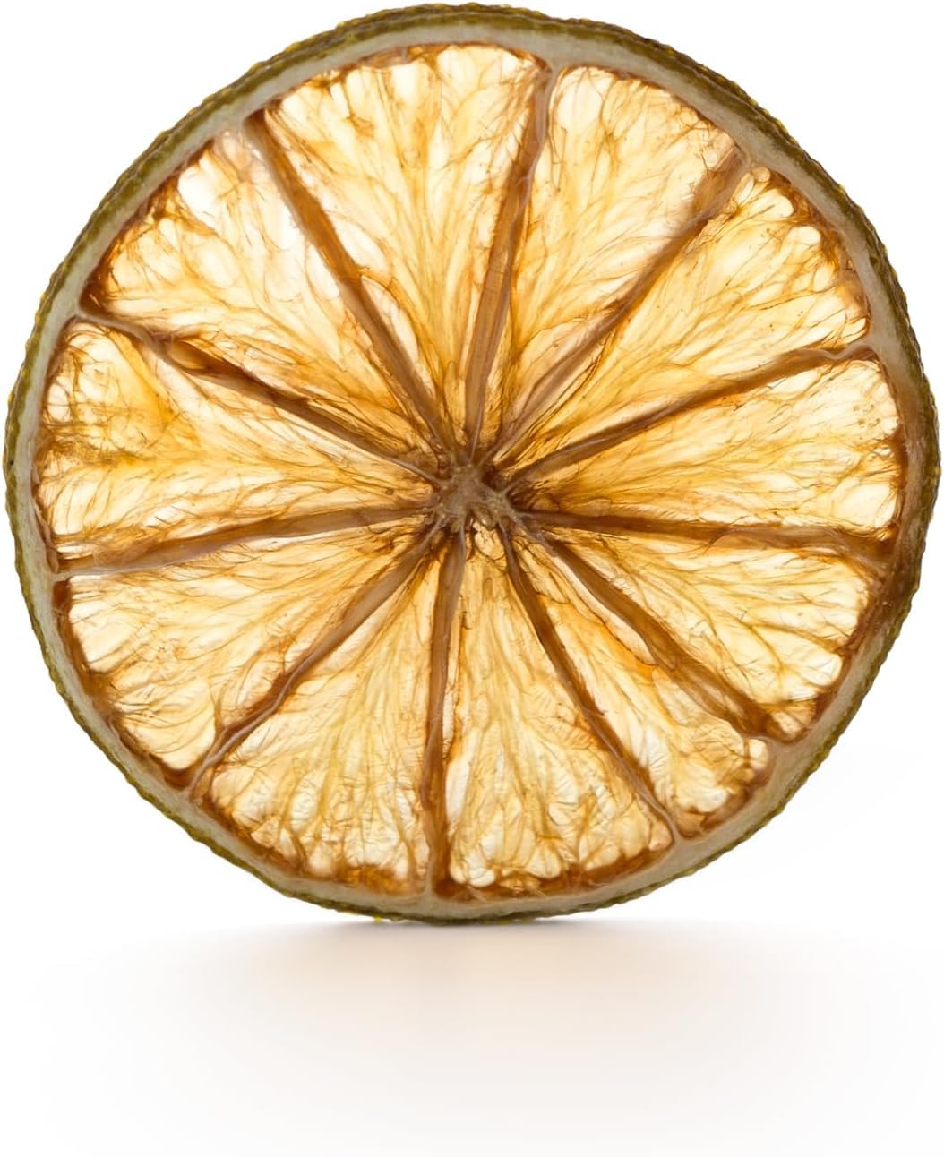 Ingredíssimo - Rodajas de Lima Deshidratada 200g | 100% Lima Natural | Coctelería, Infusiones y Decoración Gourmet | Vegano