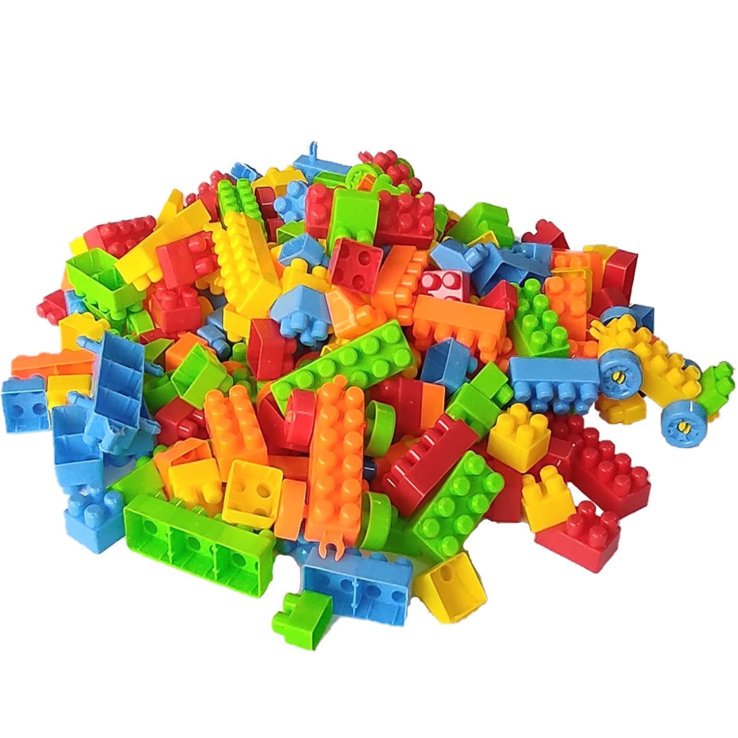 PULSBERY Plastic Star Links Building Blocks - 200Pcs, Multicolor Bulk Plastic Educational Making Sweet Home Smart City Building Block for Indoor, Outdoor for Kids (B09PVG3QL3) Amazon Price History, Amazon Price Tracker