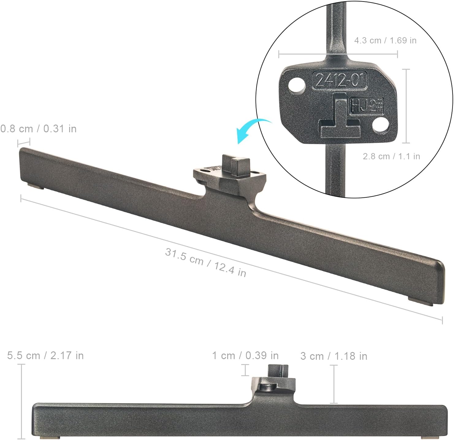 ZdalaMit Replacement Base Stand for Hisense Smart TV 55U6K 65U... - view 3