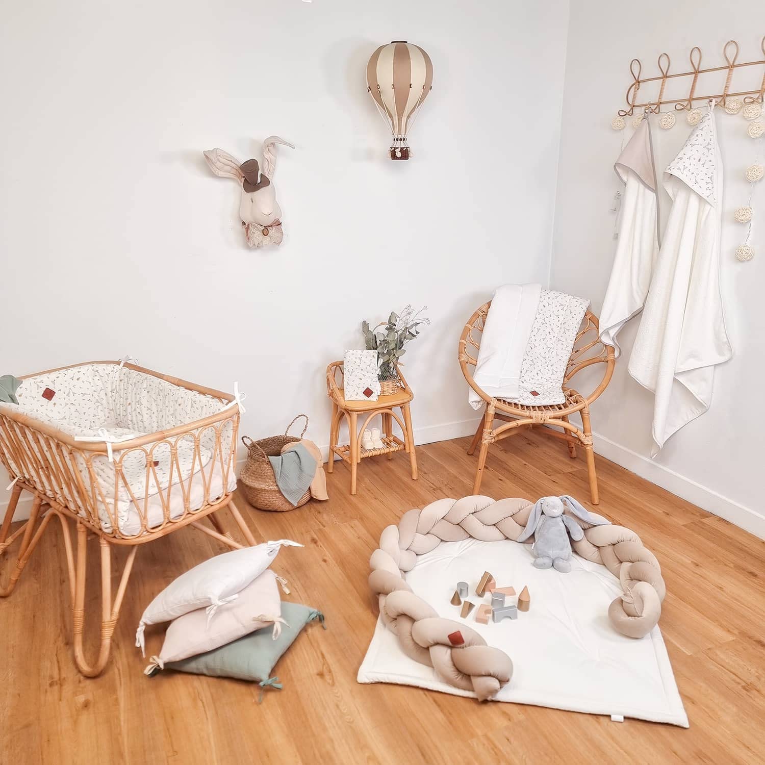 Sevira Kids - Leichte Decke aus Minky, Sidonia, hergestellt in Frankreich