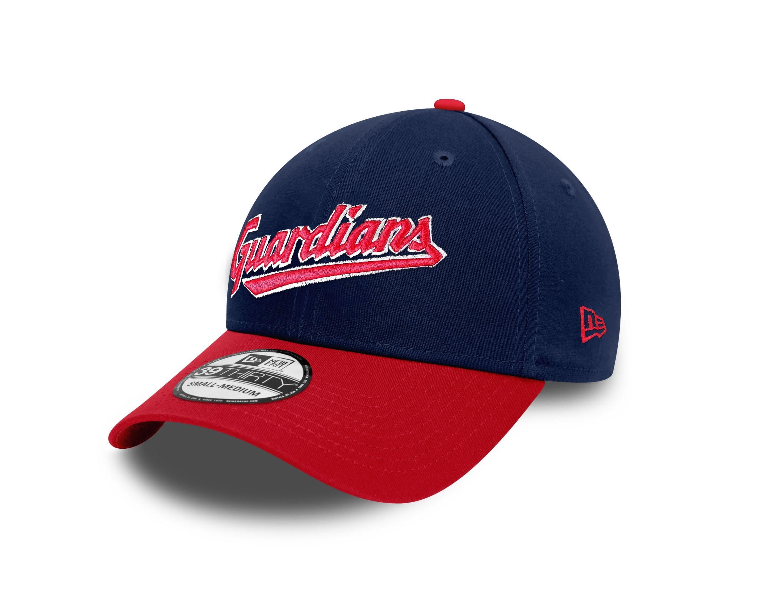 New Era Cleveland Guardians MLB Two Tone Navy Scarlet 39Thirty Stretch Cap