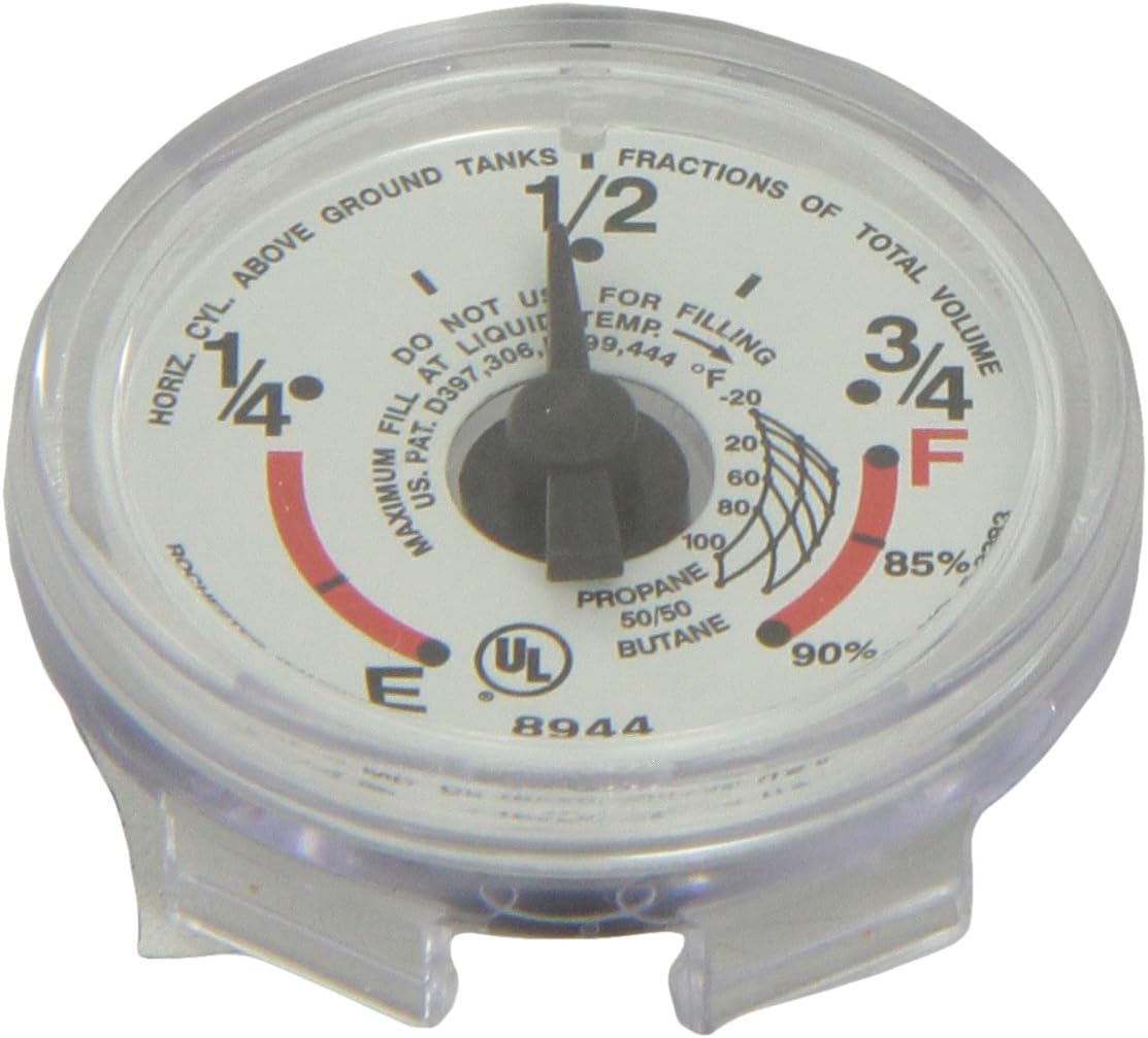 Manchester Tank G12653 LP Gas Tank - Snap-On Dial Gauge