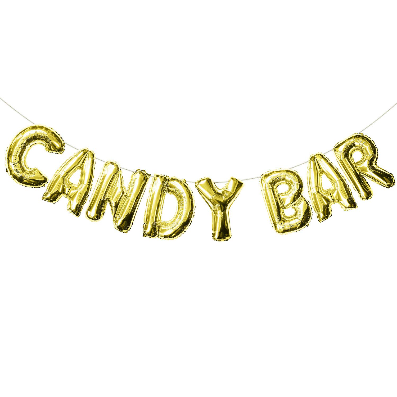 Oblique Unique Candybar Luftballon Girlande Roségold - 3 M Folien-Ballon Deko Für Hochzeit & Party