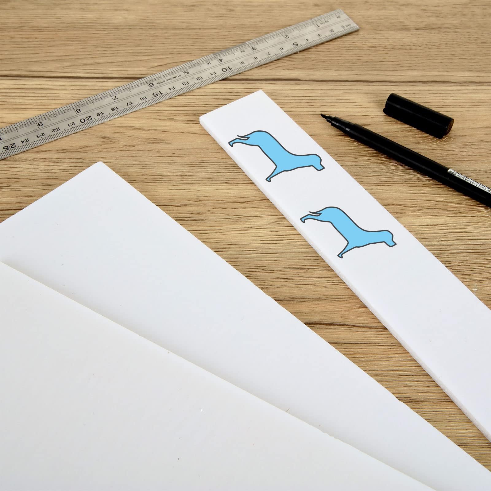 ASelected Lot de 24 Carton Mousse A4 5mm, Carton Mousse Plaque en Mousse de Polystyrène, Panneau D’affichage,Planches Mousse Blanc pour Art, Présentations, École, Bureau (210MM×300MM)