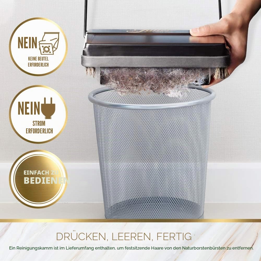Fuller Brush Teppichkehrer, Goldfarben