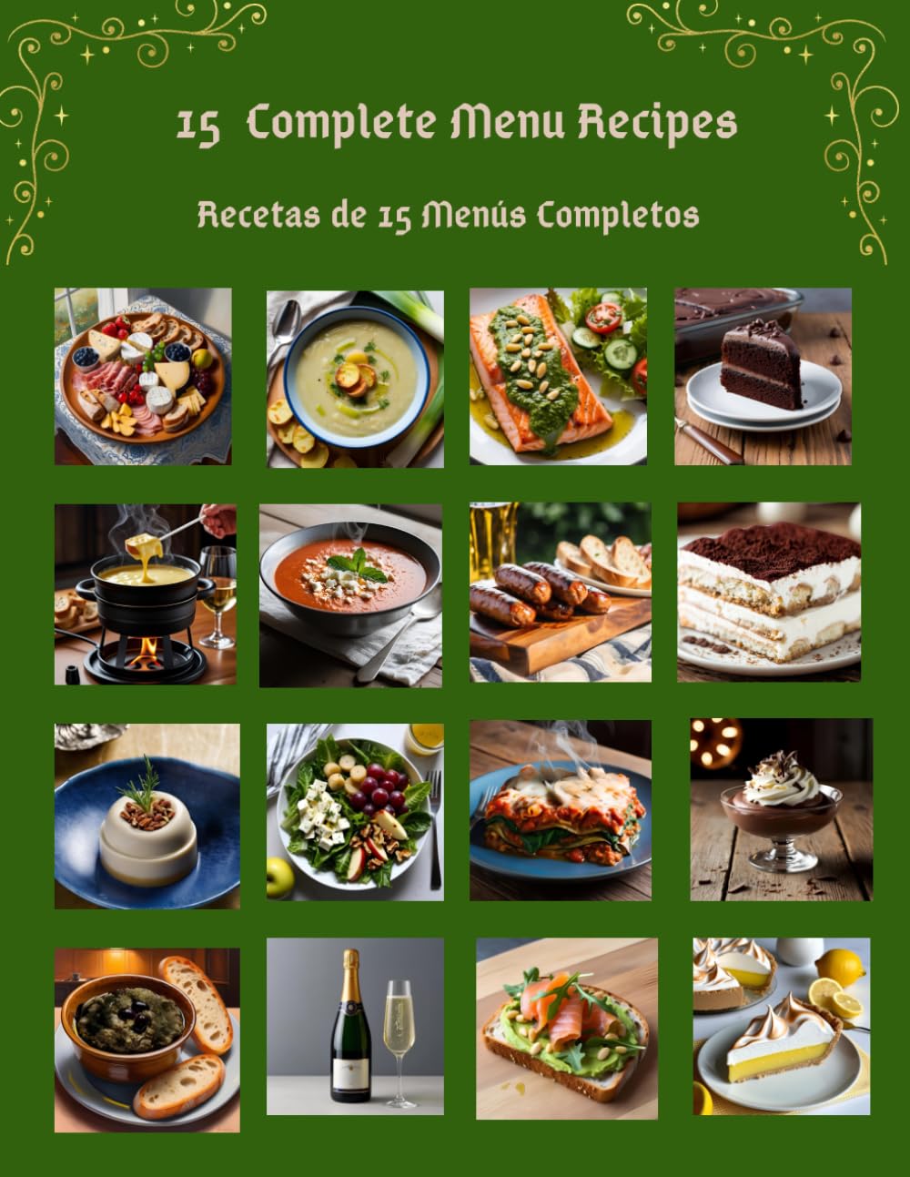 15 Complete Menu Recipes: Fancy meals for any gathering