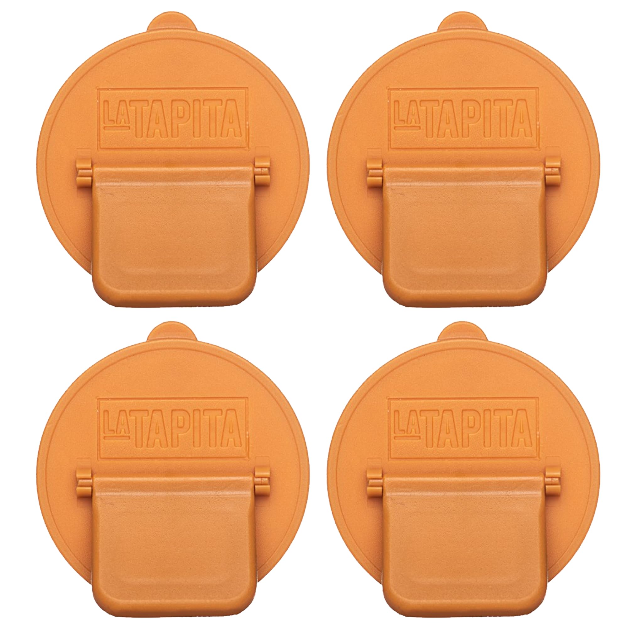 Plastic Caps for cans - Premium soda can lids - Can Cover For Standard Size Drink - Must-have Beach Accessories - Accessories for Soft Drinks - Reusable Fizz Lids - BPA Free - 4 pack (Cinnamon)