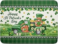 Vista 122 de Tapete de secado de platos con diseño de pájaro rojo de Feliz Navidad, absorbente y de secado rápido, protector para encimera de cocina, 18 x 24