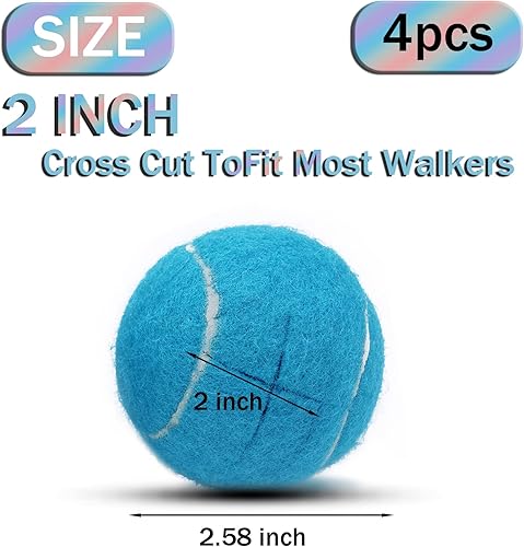 Miniatura 2 de 4 pelotas de tenis precortadas para patas de muebles, protección del suelo, almohadillas de fieltro resistentes y duraderas