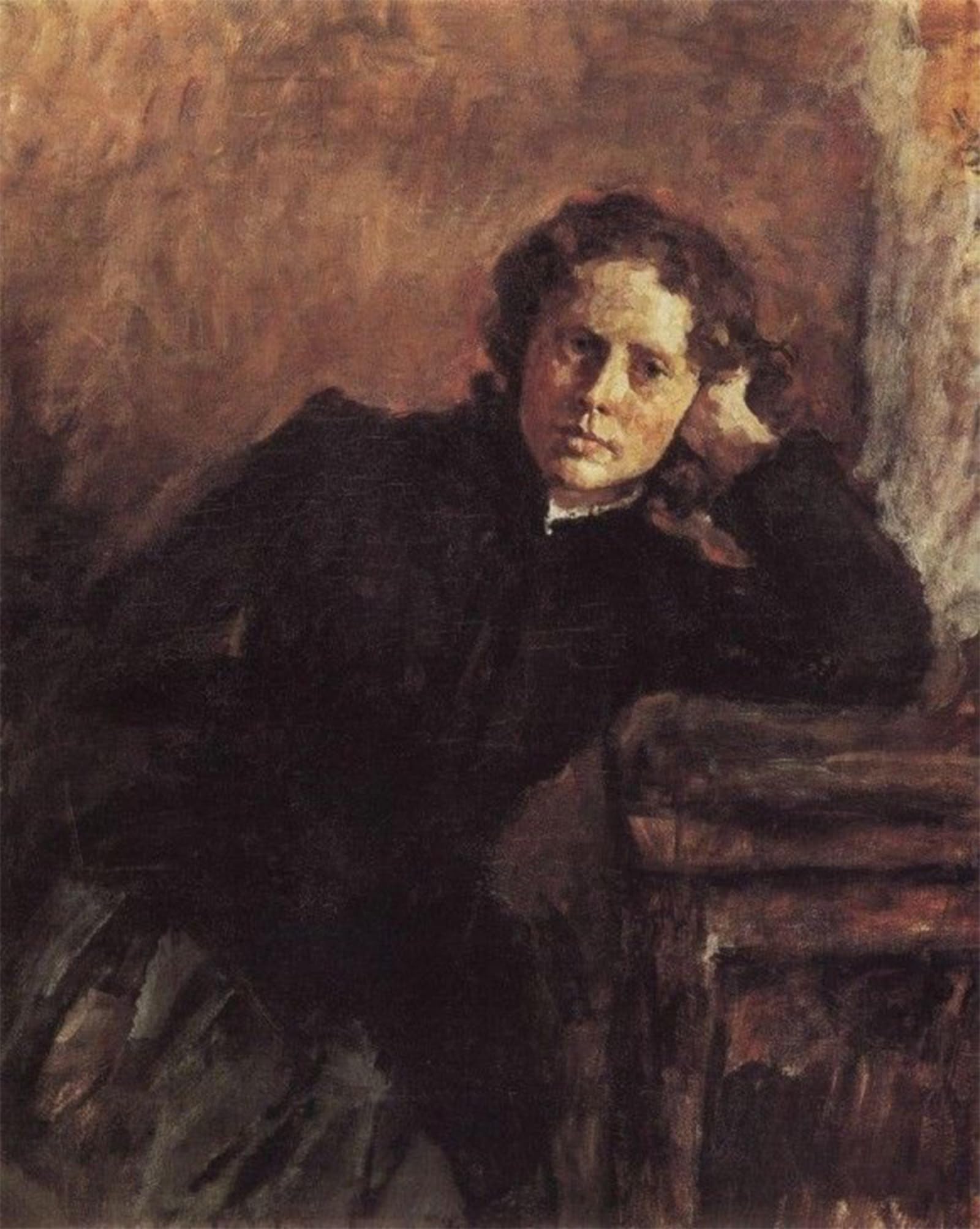 POSTERIIk Famous Animal Posters Vintage Picture Portrait of O F Trubnikova by Valentin Alexandrovich Serov Modern Wall Decor for Home Decor 60x90cm