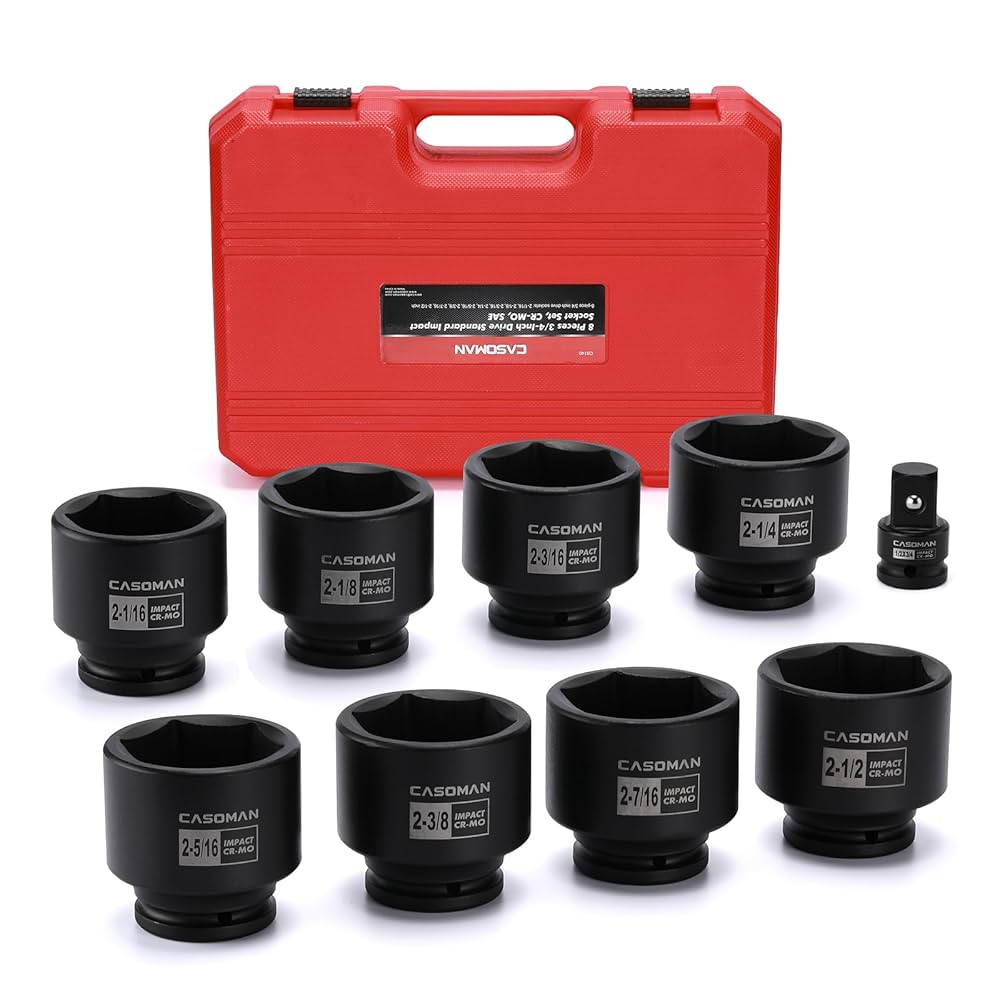 CASOMAN 9PCS 3/4