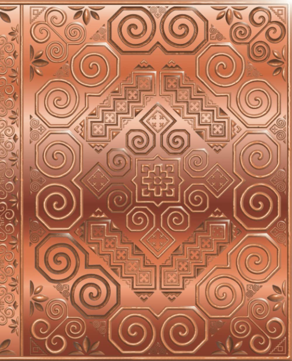 Hmong Inspired Composition Notebook Copper (Metallic Series): College Ruled | For Students | Drafters | Writers | Note Takers | Doodlers and more!