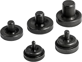 ARES 18020 - Double Flaring Tool Adapter Set - Use on Copper, Aluminum, Soft Steel Brake Line and Brass Tubing - Compatible 18019 Double Flaring Tool