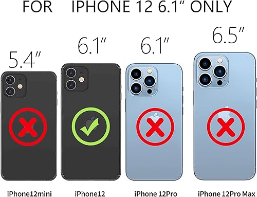 Miniatura 5 de GLBUGUFY Basketball Legend Player - Funda para iPhone 12, compatible con iPhone 12 de 6.1 pulgadas, funda protectora de silicona suave,