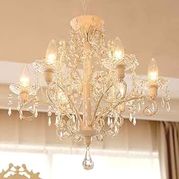 【美品】FeuFeu アンティーク調シャンデリア ホワイト 6灯タイプ 楽天市場】シャンデリア ジュエル 6灯 ホワイト/アンティーク