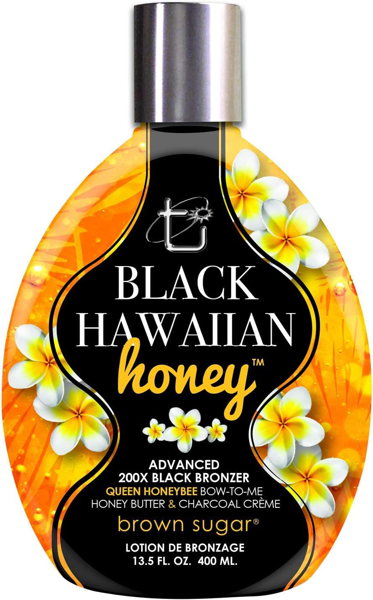 Tan Inc Black Hawaiian Honey Advanced 200X Black Bronzer (400ml)