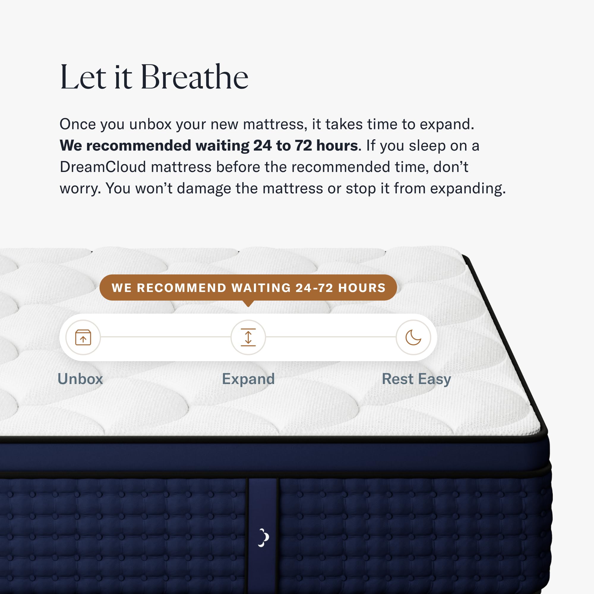 DreamCloud 12" Queen Mattress - Luxury Hybrid Gel Memory Foam - 365 Night Trial - Premium Pressure-Relieving Layers - Forever Warranty - Mattress in a Box - CertiPUR-US Certified: DreamCloud Premier 13" Full Mattress - Luxury Gel Memory Foam - 365 Night Trial - Premium Pressure-Relieving Layers - Forever Warranty - CertiPUR-US® Certified