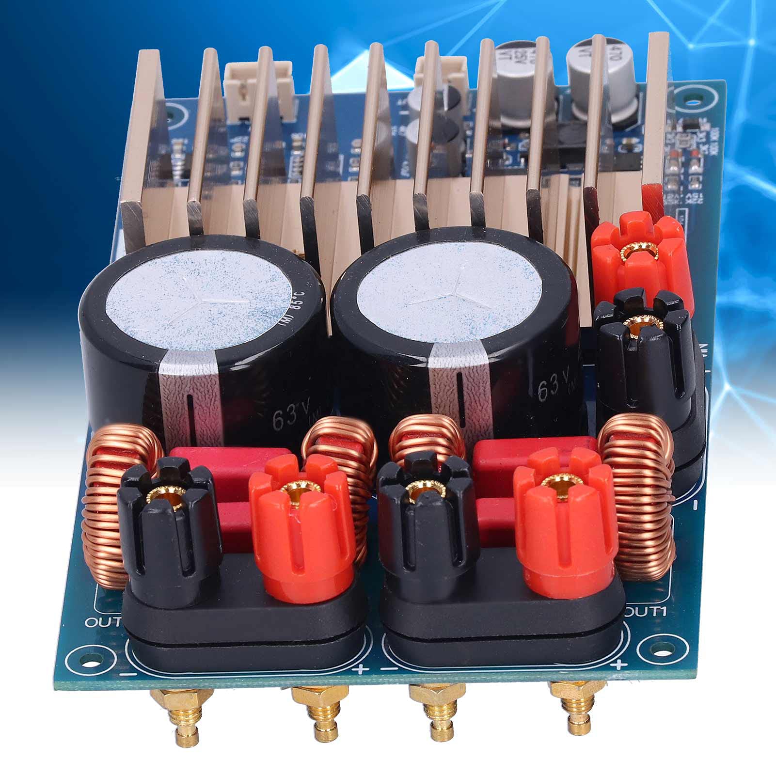 Fafeicy TPA3251D2 Modulo Scheda Amplificatore di Potenza Digitale Classe D 350W per Appassionati di Audio Ad Alta Potenza, Scheda Amplificatore PCB per Home Theater
