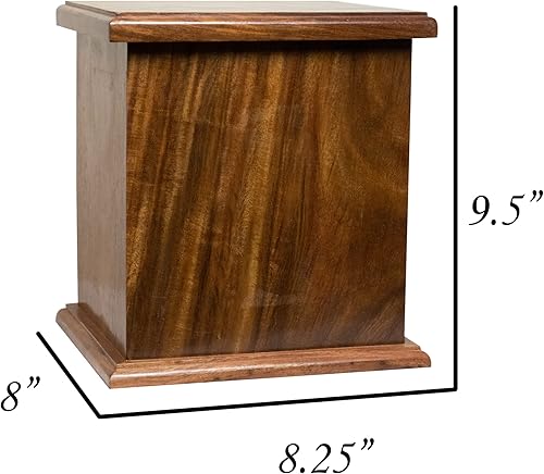 Miniatura 6 de Urna de cremación de madera conmemorativa del fútbol, urnas funerarias de los deportes con la personalización