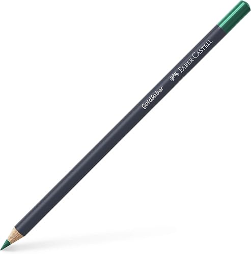Goldfaber Faber-Castell Creative Studio - Lápiz de color, (162), verde ftalo, lápiz individual, para arte, manualidades, dibujo, bocetos, hogar,