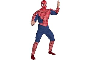 Spiderman Muscle Chest Adult Costume