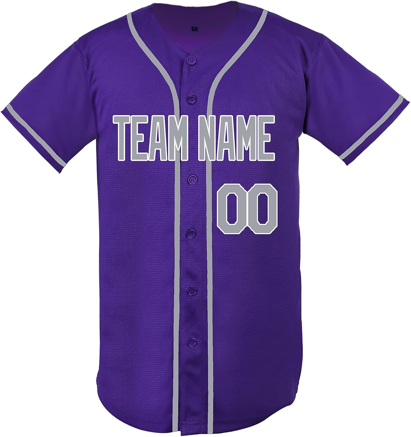 Pullonsy Blank Custom Baseball Jersey for Men Women Kids Printed/Stitched S-8XL