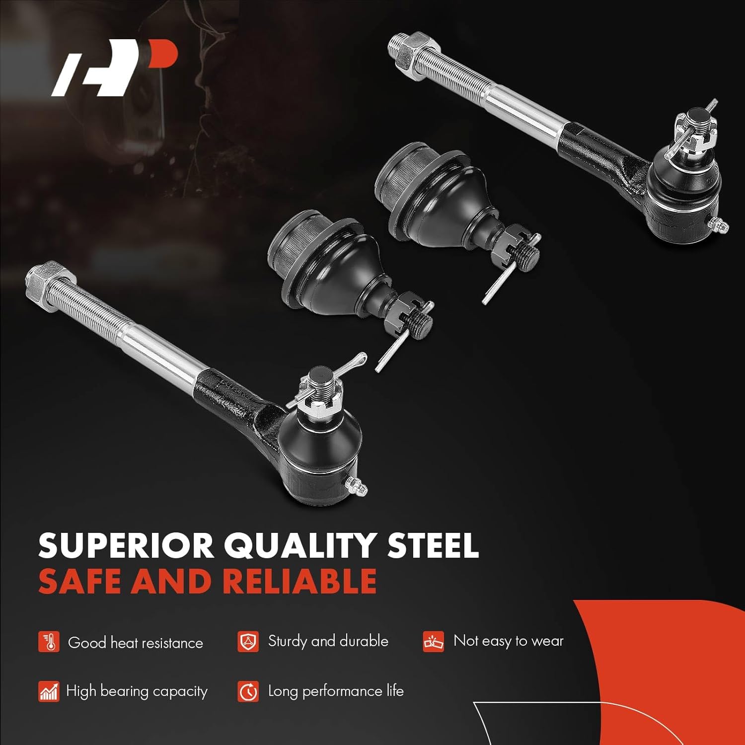 A-Premium Set of 10, Front Sway Bar Link, Lower Ball Joint, Inner Outer Tie Rod End, Compatible with Ford F-150 97-03, F-250 97-99, Expedition 97-02, Lincoln Navigator 98-02, Blackwood 02, RWD Only