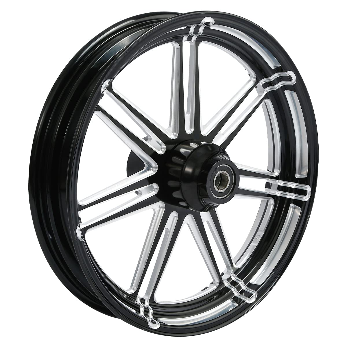 ハイウェイ　１８inch size Amazon.com: 18x3.5'' Aluminum Front Wheel Rim Dual Disc W