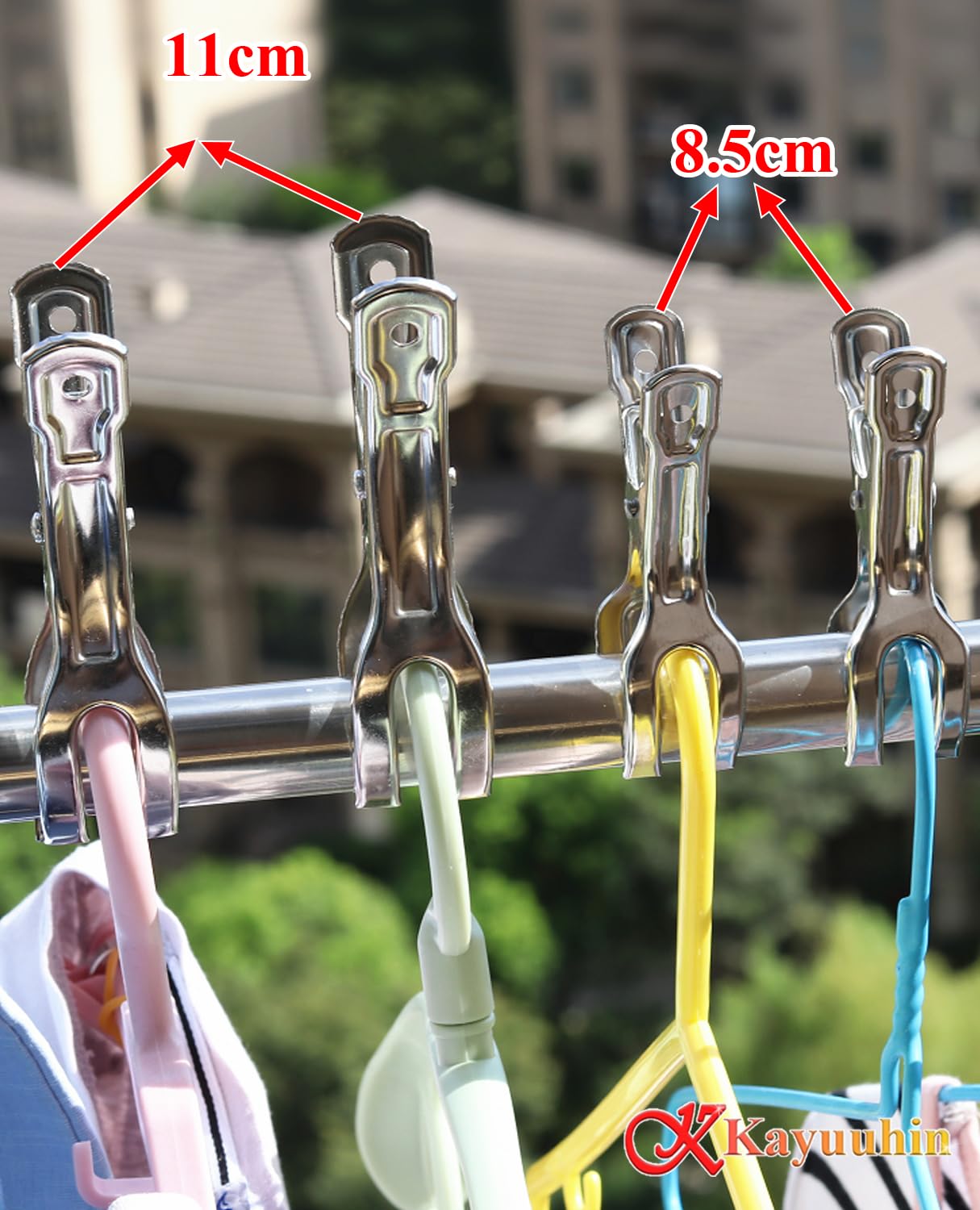 Amazon.co.jp : Kayuuhin 洗濯ばさみ 洗濯バサミ ステンレス 強力 大口