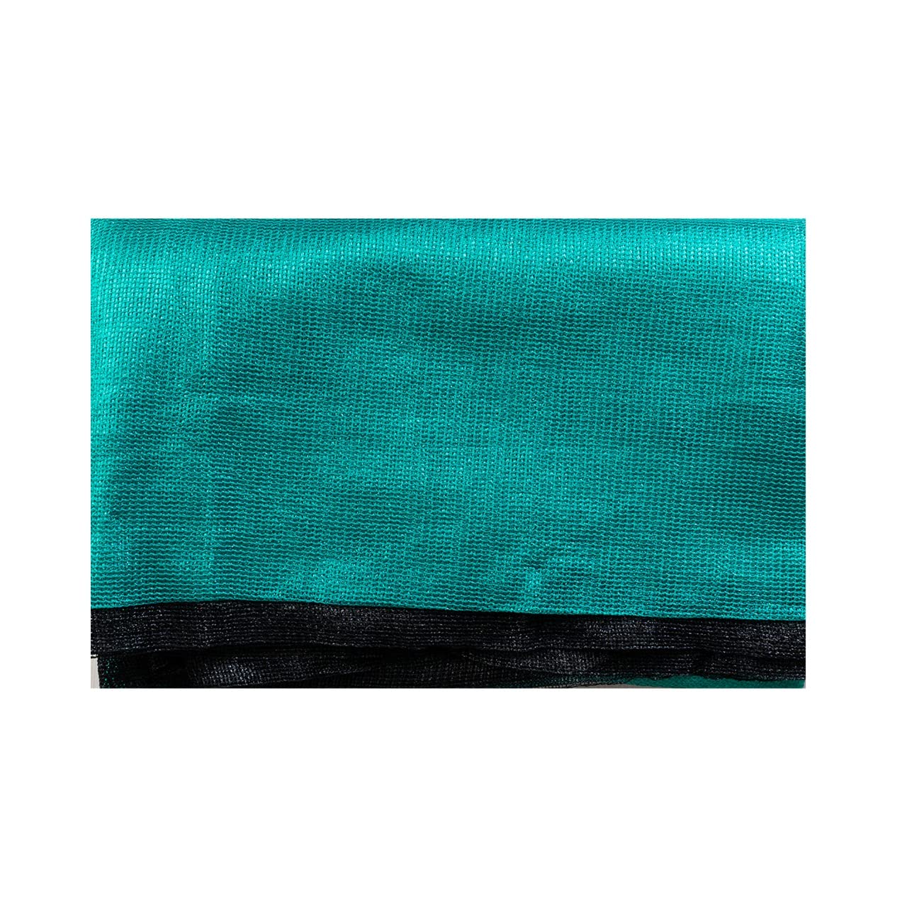 Tandhan Ecogreen HDPE Fabric Shade Net Provide 50% Sun and UV Protection - 5 FT x 5 FT (1.5 Mtr x 1.5 Mtr, Green & Black)