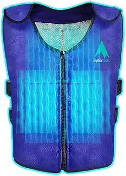 Alphacool Arctic Cooling Ice Vest with Self-Fill Reusable Ice Packs