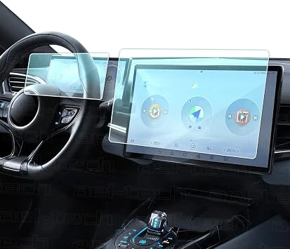 BYD Seal AWD 2025 Uyumlu 15.6  Navigasyon ve Dijital G sterge 9H Nano Ekran Koruyucu 2 li Set
