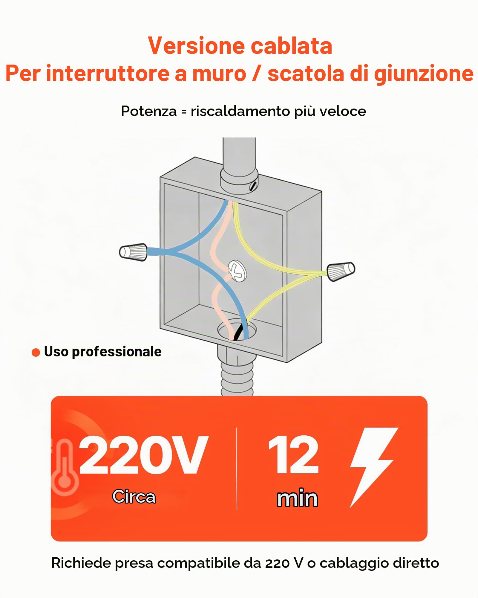 VEVOR Piastra Elettrica Commerciale da 4400 W, Controllo della Temperatura Regolabile da 50 a 300 °C, Griglia da Banco in Piastra in Metallo con 2 Spatole e 2 Spazzole, per Bistecche, Senza Spina