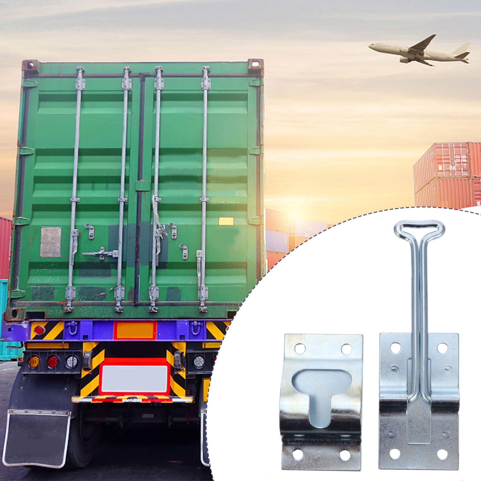 DOITOOL 3pièces Style Entry Door Catch Acier Pour Camping-car Loquet De Porte Et Support De Retenue Pour Remorque Et Véhicules Utilitaires