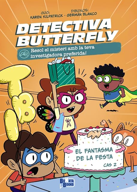 Portada de Detectiu Butterfly Cas 2. El Fantasma de la Festa