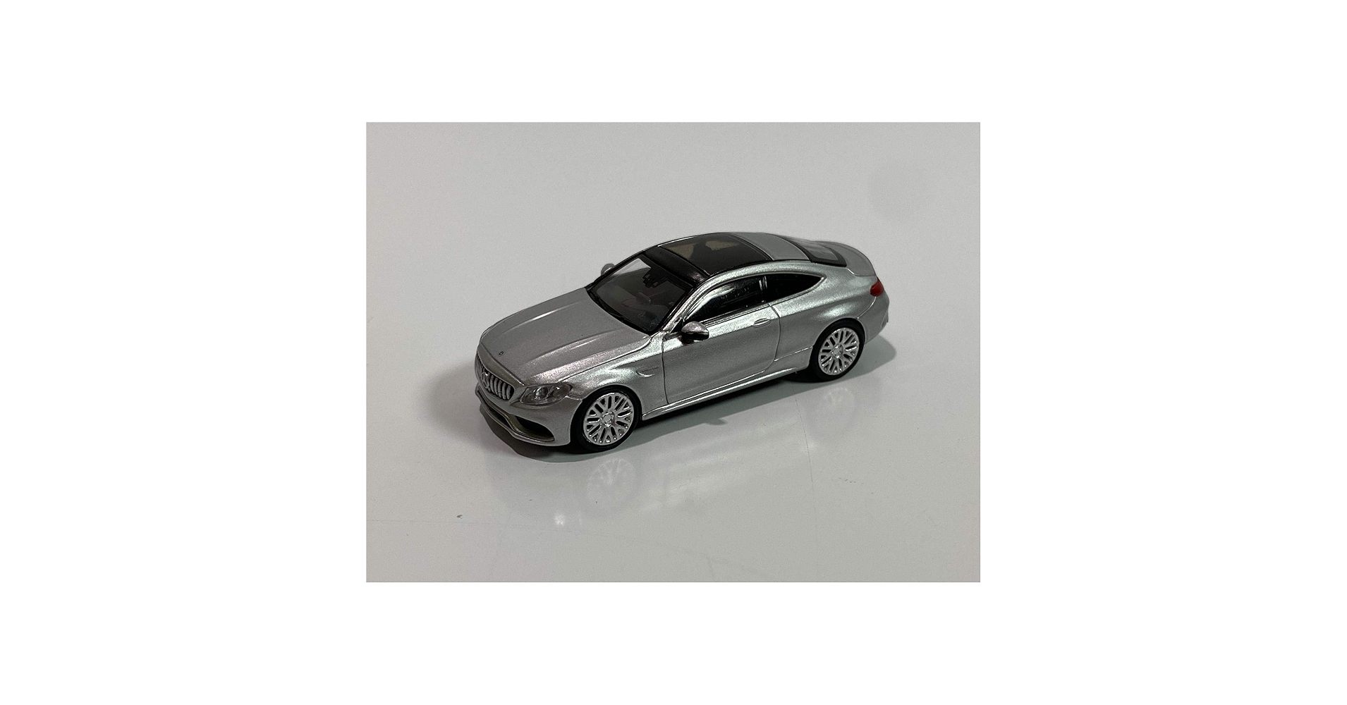 Minichamps 870037024 - Mercedes Amg C63 C-Class CoupÉ Silver