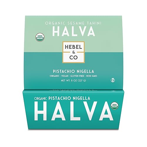 Miniatura 14 de HEBEL & CO Mega Super Bundle 6 halvas diferentes Certificado USDA orgánico, sin gluten, Kosher y vegano