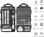 Precision Screwdriver Set, 138 in 1 Small Professional Mini Magnetic Repair Tool Kit with Portable Case for Laptop, iPhone, PC, MacBook, Tablet, Computer, PS5, PS4, Xbox, Electronic, Glasses, Watch
