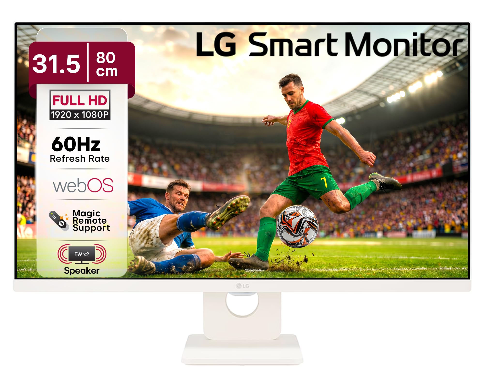 LG 32SR50F MyView Smart Monitor (32", 80cm), FHD IPS Display (1920 x 1