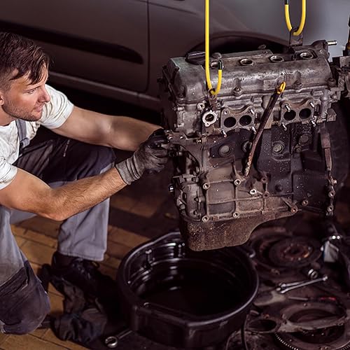 Miniatura 14 de 6 ganchos de pinza de freno de acero resistente con puntas de goma, herramienta automotriz para trabajos de frenado, rodamiento, eje y suspensión 6