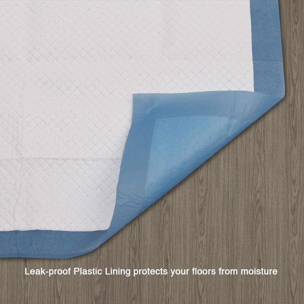 petphabet 100 Tapis educateur Chien 56x56c Tapis éducateurs pour Chiots Apprentissage de la propreté pour Chien Super Absorbant de