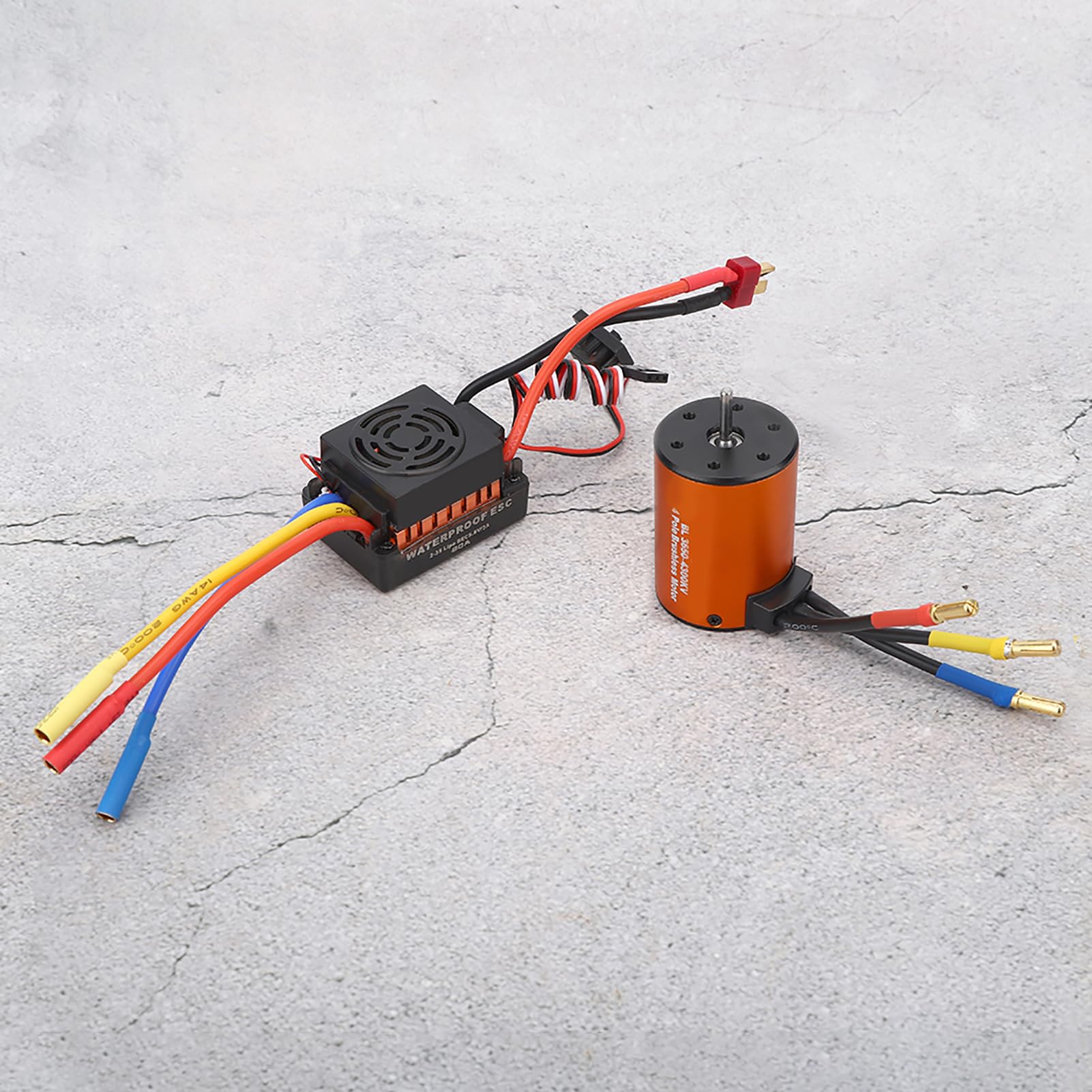 Cryfokt 4300KV Brushless Motor High Efficiency Upgrade Kit with 60A ESC