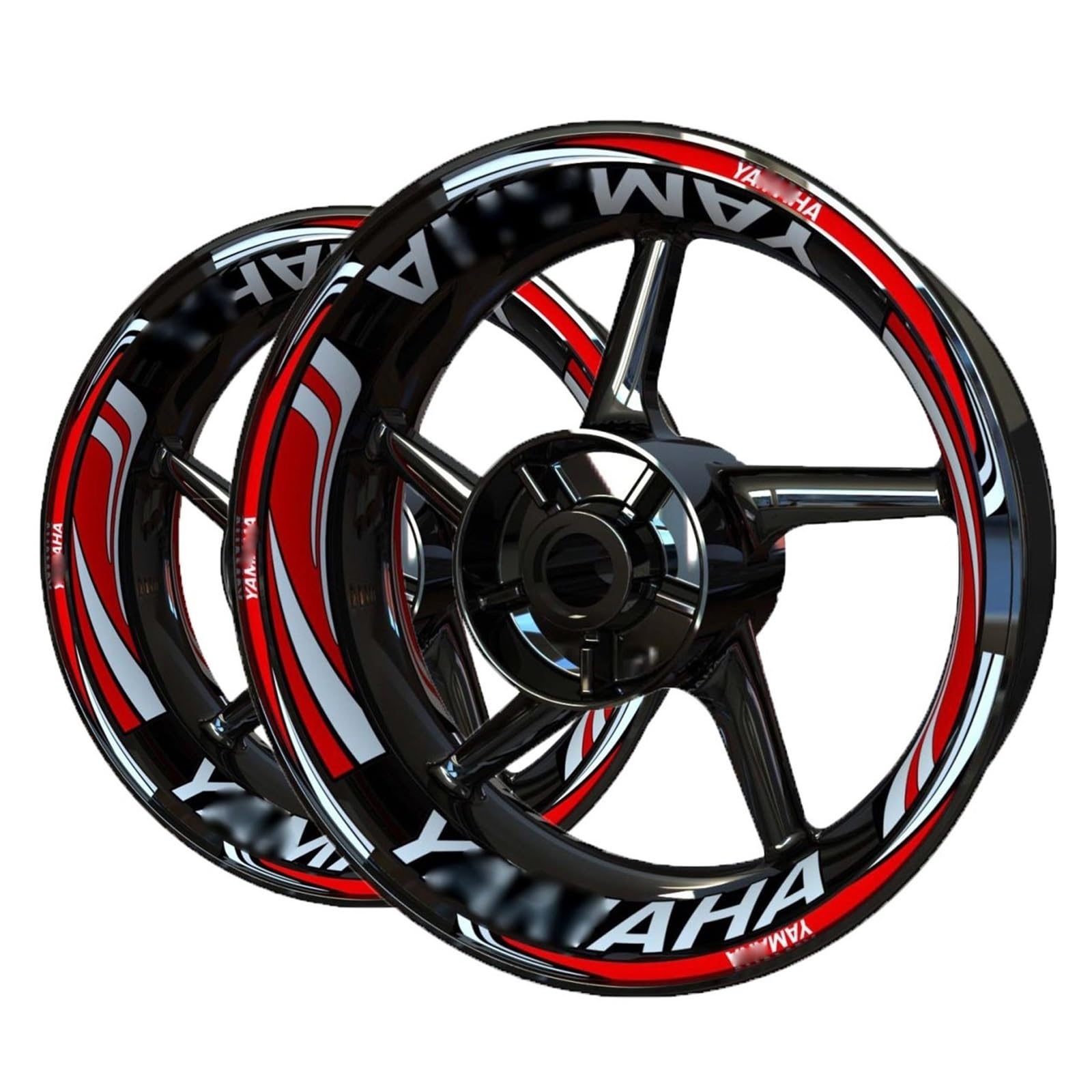 for for Fz1 Fz6 Fz8 for Tyre for YZF for R1 R3 R6 R15 for Tracer Motorcycle Decal Decorative Stripe(10)