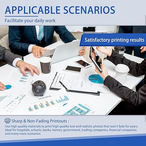 Miniatura 7 de Cartuchos de tóner 305A, paquete de 4 cartuchos de alto rendimiento (con chip), repuesto compatible para HP 305A 305X para tinta de impresora Color